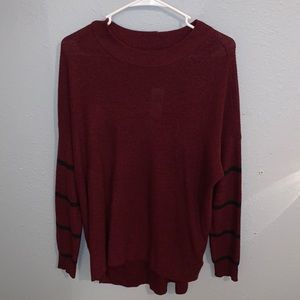 Maroon sweater